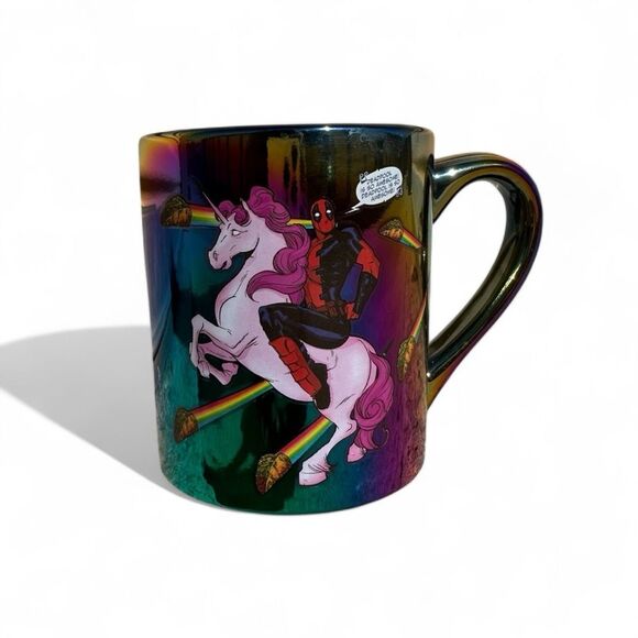 Marvel Deadpool Taco Unicorn Mug - Picture 1 of 5